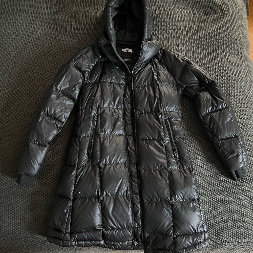 Black North Face Parka